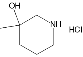 3-Methylpiperidin-3-ol HCl structure, CAS 955028-98-5