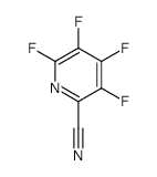 3,4,5,6-tetrafluoropicolinonitrile structure, CAS 41793-83-3