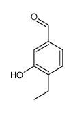 Benzaldehyde, 4-ethyl-3-hydroxy- (9CI) structure, CAS 532966-51-1