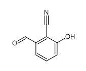 Benzonitrile, 2-formyl-6-hydroxy- (9CI) structure, CAS 73289-82-4
