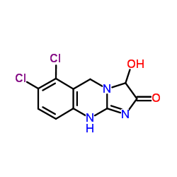 3-HYDROXYANAGRELIDE structure, CAS 733043-41-9