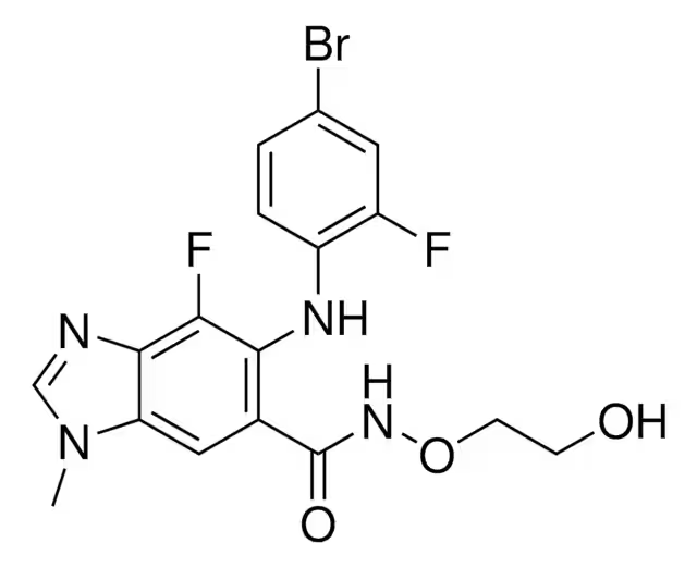 Binimetinib structure, CAS 606143-89-9