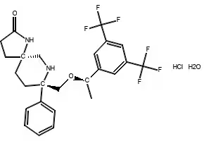 ROLAPITANT HYDROCHLORIDE structure, CAS 914462-92-3