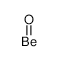 BERYLLIUM OXIDE structure, CAS 1304-56-9