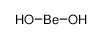 BERYLLIUM HYDROXIDE structure, CAS 13327-32-7