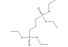 TETRAETHYLPROPYLENE-1,3-DIPHOSPHONATE structure, CAS 22401-25-8