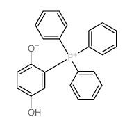 Triphenylphosphine,1,4-benzoquinone adduct structure, CAS 5405-63-0