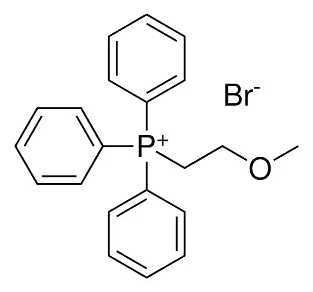 Phosphonium, (2-methoxyethyl)triphenyl-, bromide structure, CAS 55894-16-1