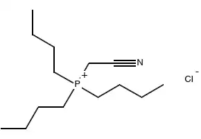 CYANOMETHYLTRI-N-BUTYLPHOSPHONIUM CHLORIDE structure, CAS 82358-61-0