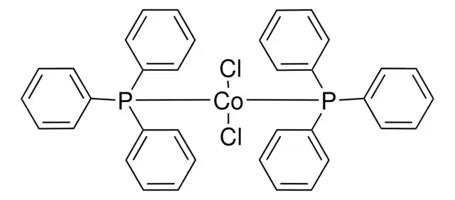 BIS(TRIPHENYLPHOSPHINE)COBALT (II) CHLORIDE structure, CAS 14126-40-0