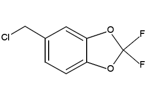 5-(chloromethyl)-2,2-difluorobenzo[d][1,3]dioxole structure, CAS 476473-97-9