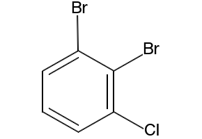 1,2-DIBROMO-3-CHLORO-BENZENE structure, CAS 104514-49-0