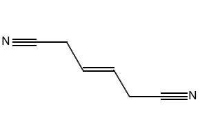 1,4-DICYANO-2-BUTENE structure, CAS 1119-85-3