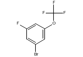 1-Bromo-3-fluoro-5-(trifluoromethoxy)benzene structure, CAS 1129541-09-8