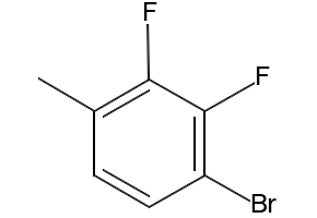 1-BROMO-2,3-DIFLUORO-5-METHYLBENZENE structure, CAS 1143502-74-2