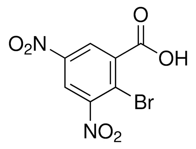2-Bromo-3,5-dinitrobenzoic acid structure, CAS 116529-60-3