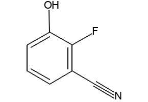 3-Cyano-2-fluorophenol structure, CAS 1000339-24-1