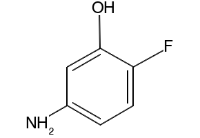 5-Amino-2-fluorophenol structure, CAS 100367-48-4