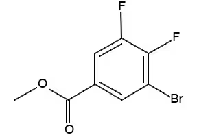 Methyl 3-bromo-4,5-difluorobenzoate structure, CAS 1244642-70-3