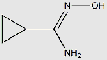 N'-hydroxycyclopropanecarboximidamide structure, CAS 1240301-72-7