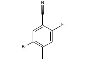 5-BroMo-2-fluoro-4-Methylbenzonitrile structure, CAS 1269493-45-9