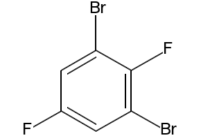 1,3-Dibromo-2,5-difluorobenzene structure, CAS 128259-68-7