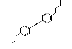 Benzene, 1,1'-(1,2-ethynediyl)bis[4-(3-buten-1-yl) ]- structure, CAS 202652-64-0