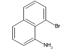 8-Bromonaphthalen-1-ylamine structure, CAS 62456-34-2