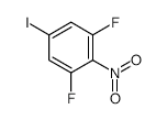 4-IODO-2,6-DIFLUORONITROBENZENE structure, CAS 147808-40-0