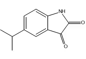 5-propan-2-yl-1H-indole-2,3-dione structure, CAS 150560-58-0