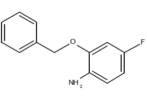 2-(Benzyloxy)-6-fluoroaniline structure, CAS 160564-65-8