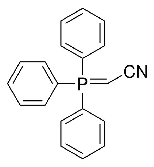 (TRIPHENYLPHOSPHORANYLIDENE)ACETONITRILE structure, CAS 16640-68-9