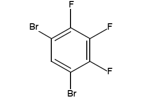 1,5-dibromo-2,3,4-trifluorobenzene structure, CAS 17299-95-5