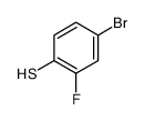 4-Bromo-2-fluorothiophenol structure, CAS 174414-93-8