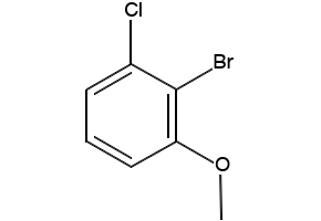 2-broMo-1-chloro-3-Methoxybenzene structure, CAS 174913-08-7