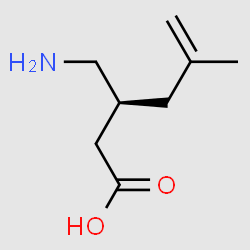 (S)-5,6-Dehydro Pregabalin structure, CAS 1141362-94-8