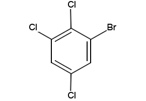 1-BROMO-2,3,5-TRICHLOROBENZENE structure, CAS 81067-38-1