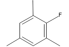 2,4,6-TRIMETHYLFLUOROBENZENE structure, CAS 392-69-8