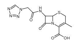 Cefazolin IMpurity C structure, CAS 56842-77-4