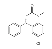 N-[4-Chloro-2-(phenylaMino)phenyl]-N-MethylacetaMide (ClobazaM IMpurity) structure, CAS 75524-13-9