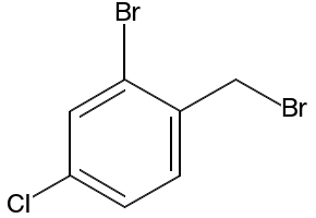2-broMo-1-(broMoMethyl)-4-chlorobenzene structure, CAS 33924-45-7