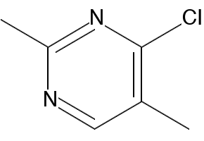 Pyrimidine, 4-chloro-2,5-dimethyl- (9CI) structure, CAS 75712-74-2