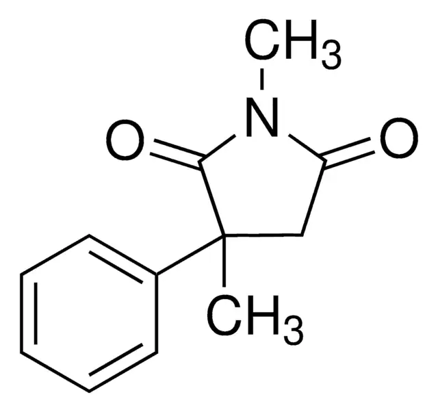 METHSUXIMIDE structure, CAS 77-41-8