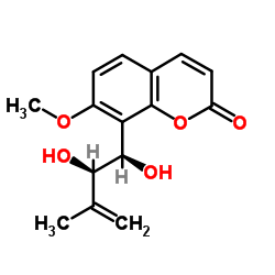 Murrangatin structure, CAS 37126-91-3