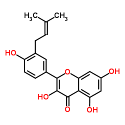 Isolicoflavonol structure, CAS 94805-83-1