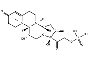 Dexamethasone EP Impurity H structure, CAS 162968-22-1