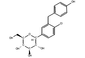 Dapagliflozin Impurity 16 structure, CAS 864070-37-1