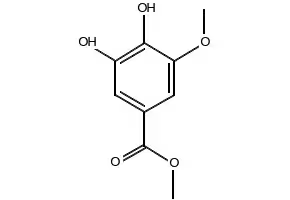 3,4-DIHYDROXY-5-METHOXYBENZOIC ACID METHYL ESTER structure, CAS 3934-86-9