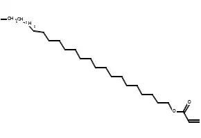 BEHENYL ACRYLATE structure, CAS 18299-85-9