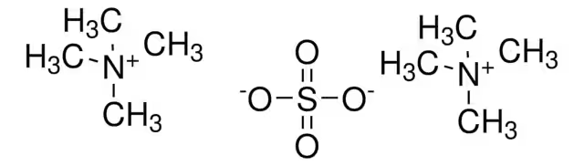 Tetramethylammonium sulfate structure, CAS 14190-16-0
